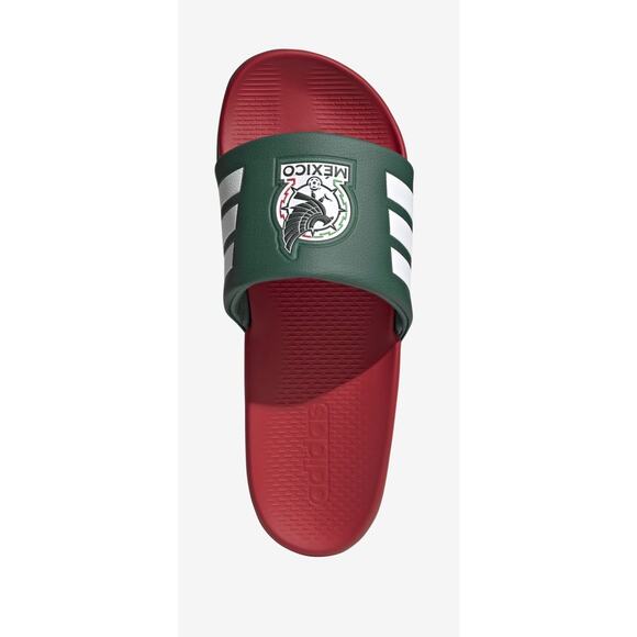 NEW ADIDAS Men\'s 9 Adilette Comfort Slides MEXICO JS4975 main image 5